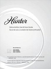 Hunter HDH-70K800 Use & Care Manual