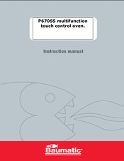 Baumatic P670SS Instruction Manual