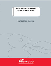 Baumatic P670SS Instruction Manual
