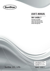 SunStar KM-1640BL-7 User Manual