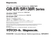 Magnescale SR138 Series Instruction Manual