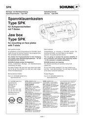 SCHUNK SPK-260 Operating Manual