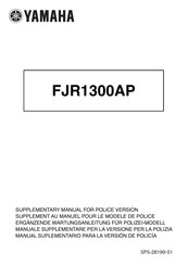 Yamaha FJR1300AP Supplementary Manual