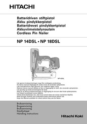Hitachi NP 18DSL Handling Instructions Manual