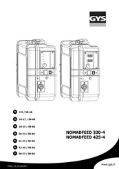 GYS NOMADFEED 330-4 Manual