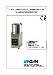 GAM Ideal L5 2 V Instruction And Maintenance Manual
