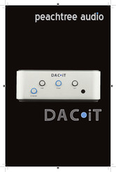 Peachtree Audio DAC iT Manual