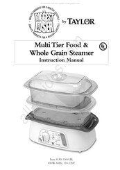 Taylor The Biggest Loser AS-1500-BL Instruction Manual