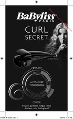 BabyBliss Curl Secret C1000E Manual