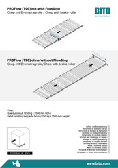 BITO PROFlow 1272 Chep Instructions For Assembly And Use
