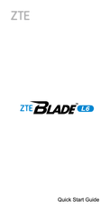 ZTE Blade L6 Quick Start Manual