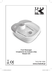 Team kalorik FM 1000 Manual