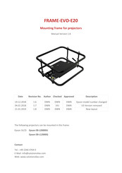Solutions4AV FRAME-EVO-E20 Manual