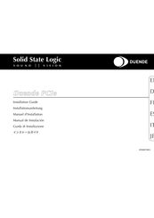 Solid State Logic DUENDE PCIe Installation Manual