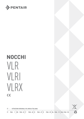 Pentair Nocchi VLRX 16 Instruction Manual