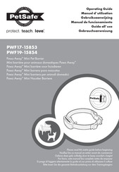 Petsafe Pawz Away PWF19-15854 Operating Manual