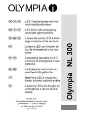 Olympia NL 300 Manual
