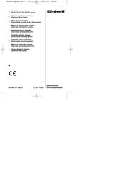 EINHELL 41.742.21 Original Operating Instructions