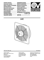 Vortice A-E Instruction Booklet