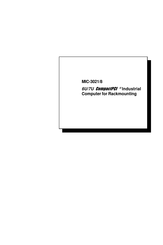 Advantech CompactPCI MIC-3021/8 Manual