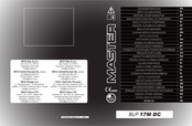 MCS Master BLP 17M DC User And Maintenance Book