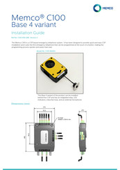 Memco C100 Base 4 Installation Manual