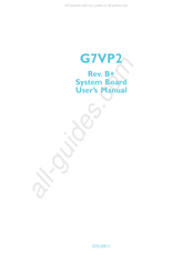 Microsoft G7VP2 User Manual
