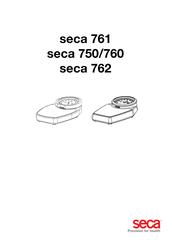 Seca medica 761 Instruction Manual And Guarantee