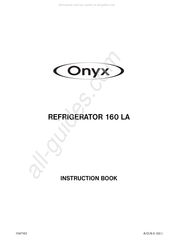 Electrolux Onyx 160 LA Instruction Book