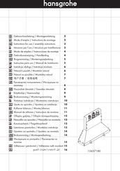 Hans Grohe 13437180 Instructions For Use/Assembly Instructions