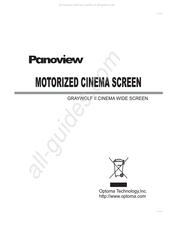 Optoma Panoview Graywolf II GWII9092E Owner's Manual
