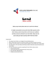 Exclusive Brands Smart Glider Manual