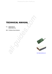 OTC Wireless 802.11 Wireless Serial Solutions WiSER2400.Plus Technical Manual