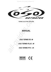 OSO HOTWATER TERMO PLUS-M Manual