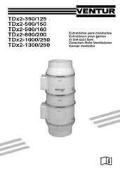Ventur TDx2-500/160 Installation And Wiring Instructions