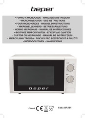 Beper BF.551 Use Instructions
