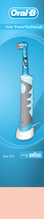 Braun Oral-B Kids' PowerToothbrush Manual