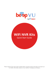 Trivest Beep VU WiFi NVR Kit Quick Start Manual
