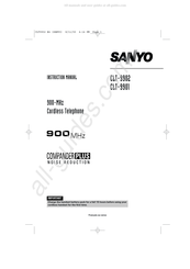Sanyo CLT-9902 Instruction Manual