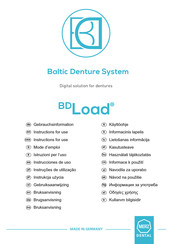 Merz BD Load Instructions For Use Manual