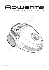 Rowenta Compacteo Ergo RO52 Series Manual