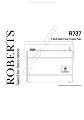 Roberts R737 Manual