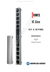 Renkus-Heinz Iconyx IC Live ILC-F-DUAL User Manual