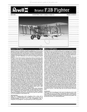 REVELL Bristol F.2B Fighter Assembly Manual