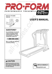 Pro-Form PCTL62590 User Manual