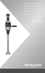KitchenAid KHBC416OB Instructions Manual