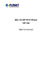 Planet Networking & Communication VIP-190 User Manual