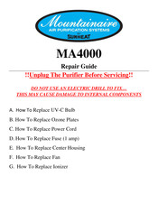 Sunheat Mountainaire MA4000 Repair Manual