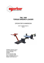 norbar TWL 1500 Operator's Handbook Manual