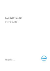 Dell D2719HGF User Manual